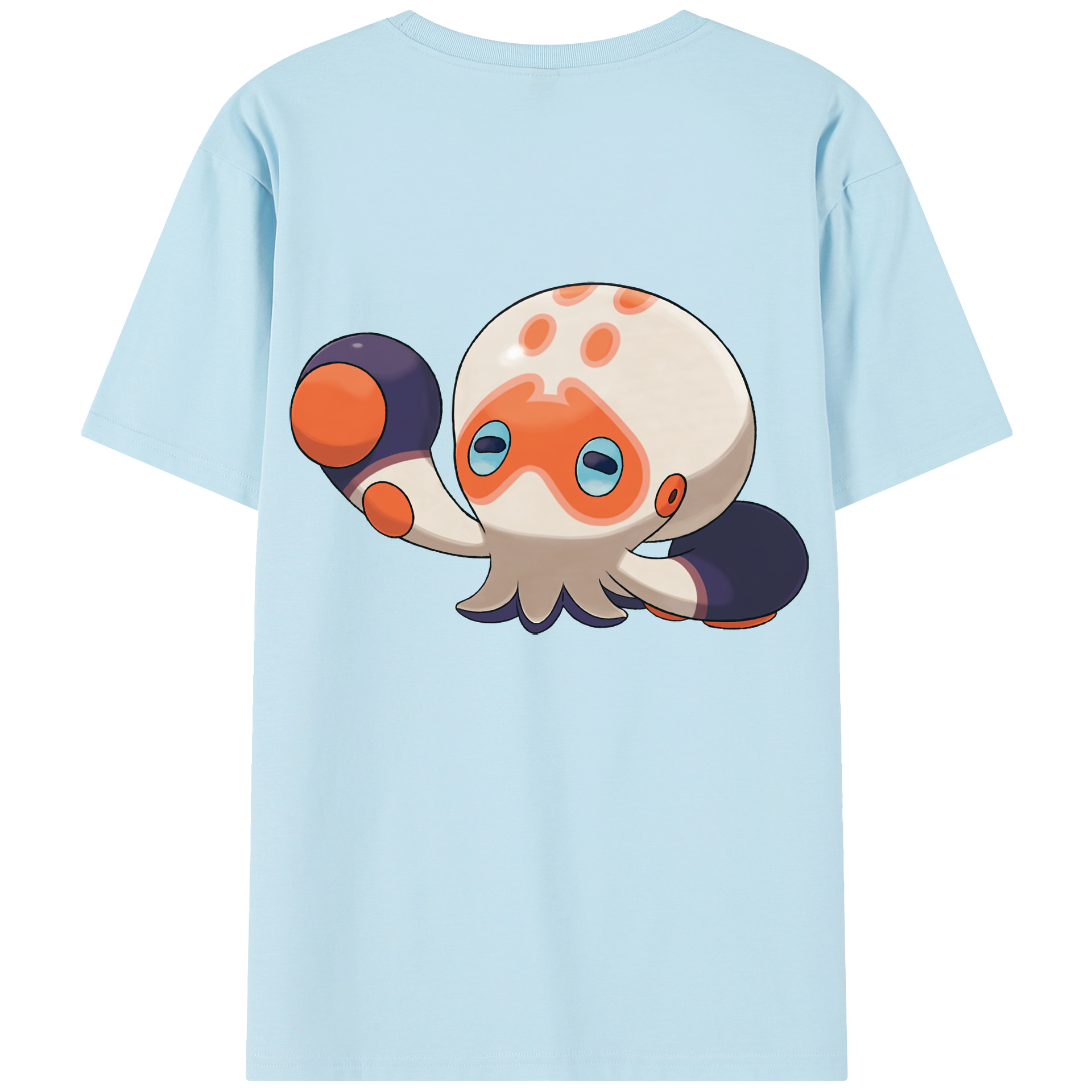（画像用） ポケットモンスター Pokémon 綿100％半袖Tシャツ（背面プリント）